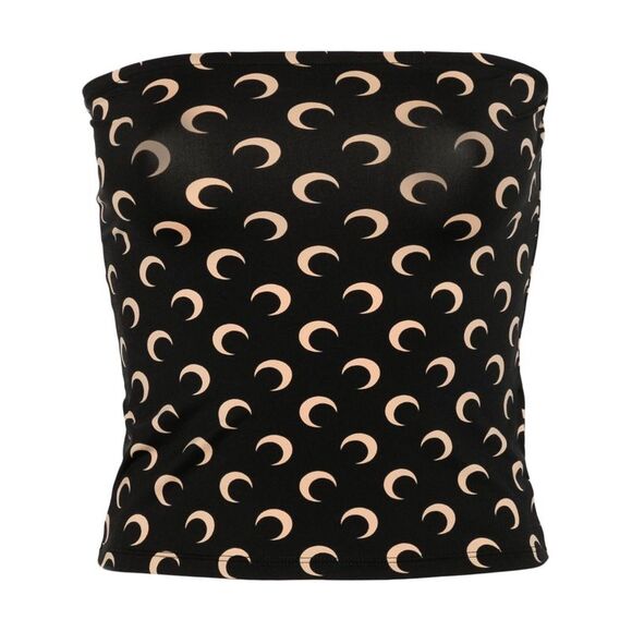 Marine Serre Women's Top Black - Picture 1 of 5